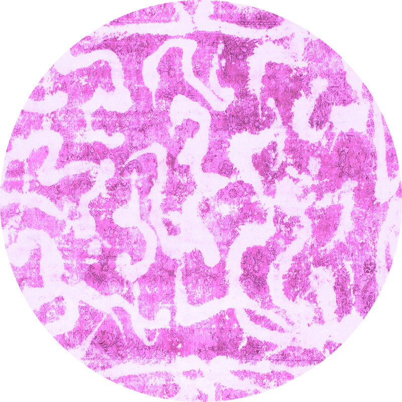 Tapis mauve Danetra, Rond 7 pi