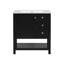 Meuble-lavabo de style transitionnel 30 po avec lavabo en céramique-104848641