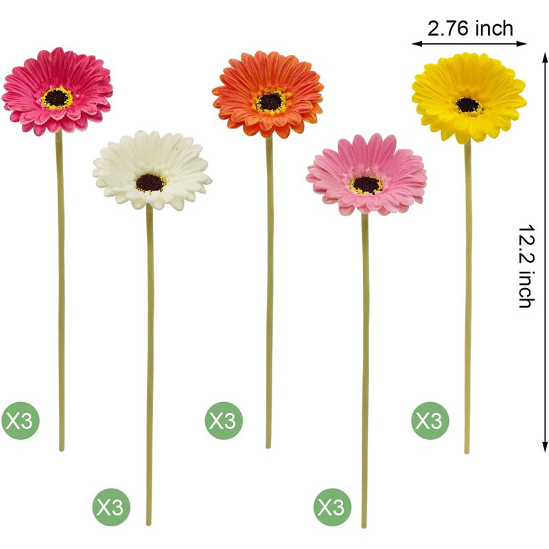 Fleurs de marguerites artificielles fausses marguerites ...