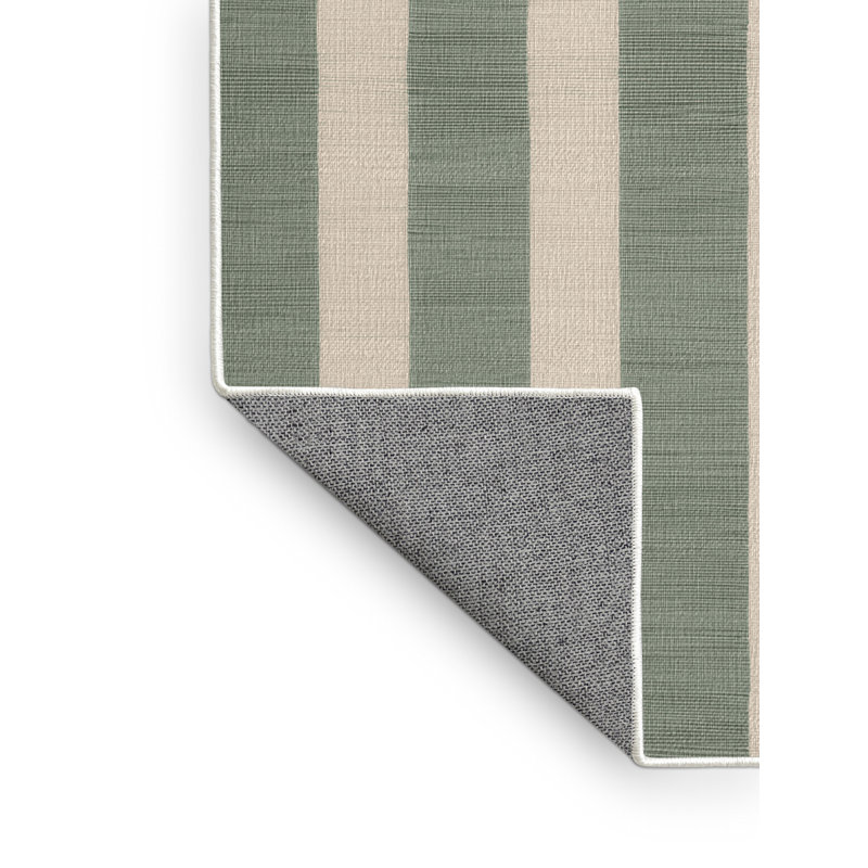 Machine Washable Checkered Beige Area Rug, Square 6'