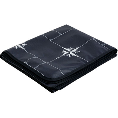 Small Compass Print Waterproof Tablecloth - Northwind