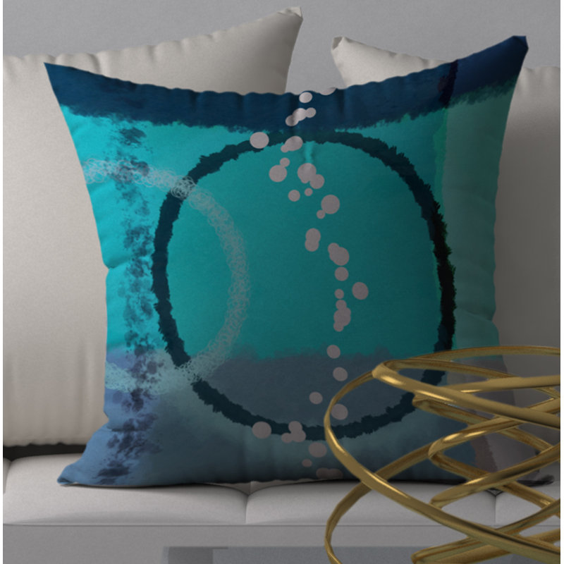 Housse de coussin carrée à économie d’eau aidian essence, H 24 po x l 24 po