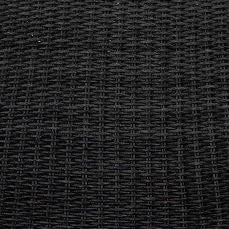 Portia Outdoor Dining Chair, Black
