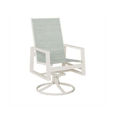 Chaise de salle à manger pivotante à haut dossier Ohlson