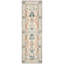 Vahakn Hand Tufted Wool/Cotton Oriental Rug in Orange/Ivory/Blue-1934262939