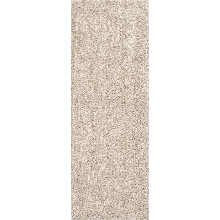 Kara Solid Shag Area Rug