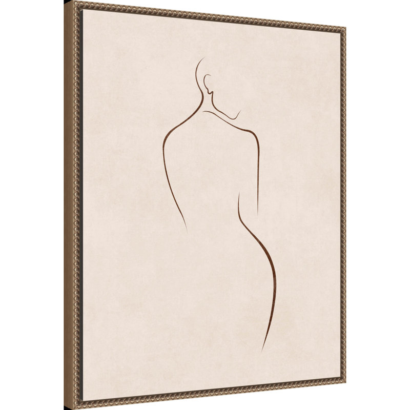 Amare Silhouette 45 par Emel Tunaboylu - reproduction de photo sur toile, H 28 po x l 23 po x P 2 po
