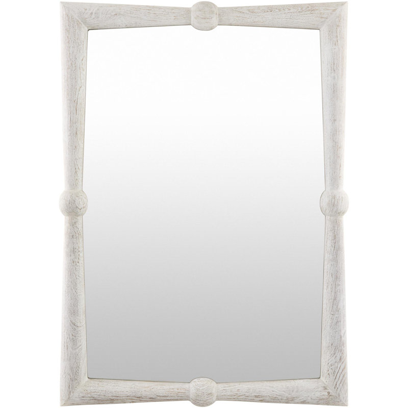 Branka Accent Mirror, 42" x 30", White
