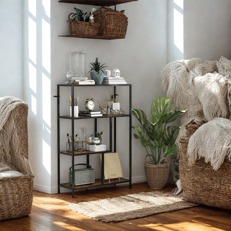 Anaysha Bookcase, Brown