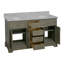 Ensemble de meuble-lavabo double 60 po Ronnie-2048586383-2041615361