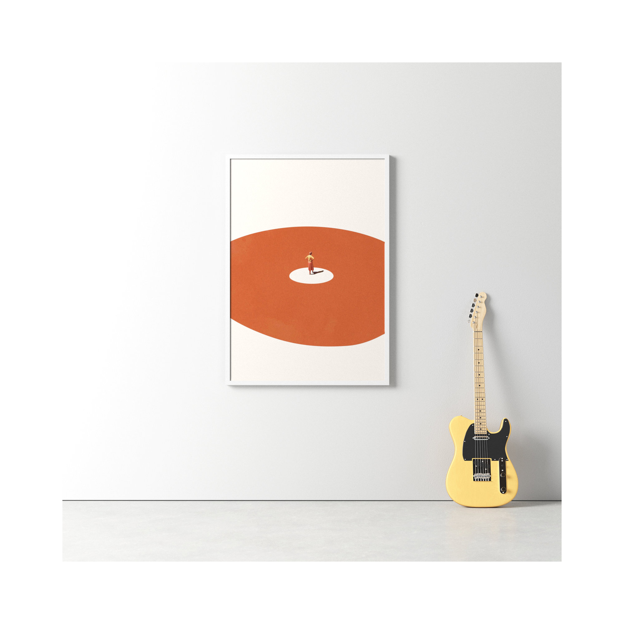 Confidence by Maarten Leon, Black, 29" W x 41" H