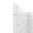 Aqua-Q Fold 36 W X 36 D X 76.75 H Frameless Square Shower Kit-64323336