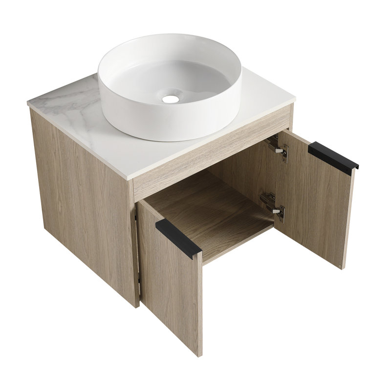 Meuble-lavabo flottant 36 po Modern, 36"
