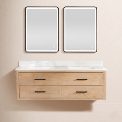 Cristo 60'' Double Bathroom Vanity