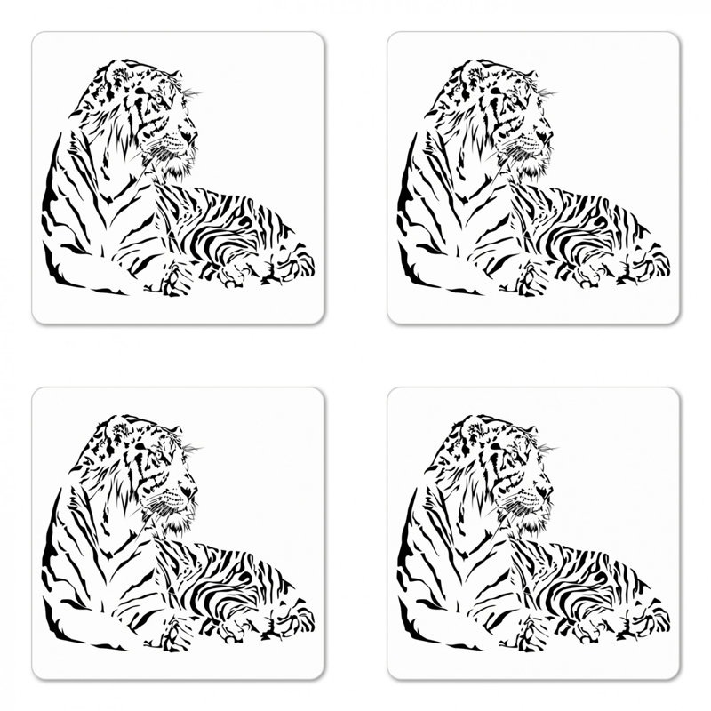 Tiger sous-verre