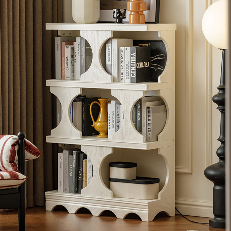 Bibliothèque romantique de style français, (3 tablettes) H 47,24 po x l 31,5 po x P 12,4 po