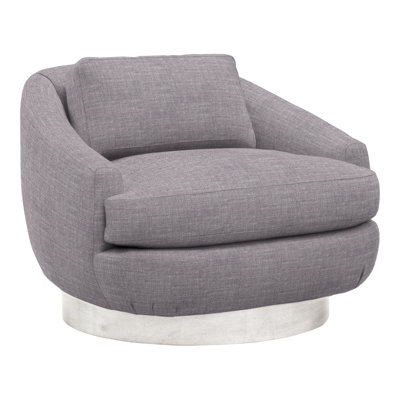 Penrose By Michael Weiss Swivel Barrel Chair