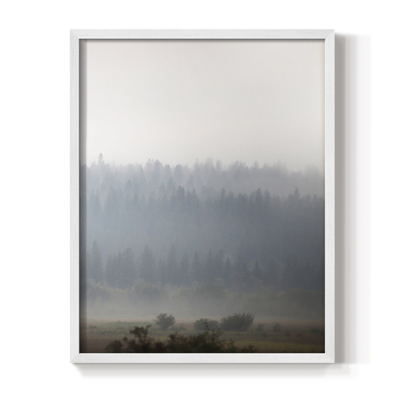 Morning Glow I, reproduction encadrée - bois massif, Blanc, H 20 po x l 16 po
