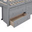 Lit mezzanine simple avec bureau d'écriture rétractable et 4 tiroirs, parfait pour une utilisation compacte et multifonctionnelle dans les petites pièces-1831882810-1831882809
