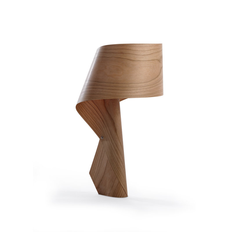 Air Table Lamp, E12 Base, Natural Cherry
