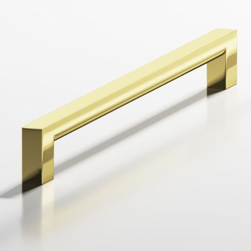 Poignée / poignée de type barre, Laiton poli, 12"