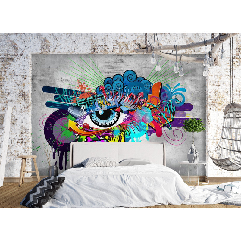 Gualfredo Peel & Stick Wall Mural, 3.41' L x 57" W