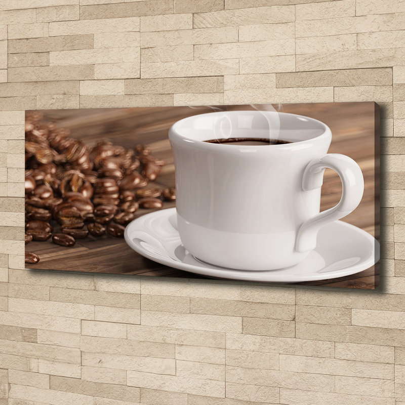 Cup Of Coffee - No Frame Print on Canvas