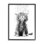 Chaton de salle de bain Splash sur bois par Annalisa Latella