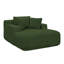 Living Room Compressed Chaise Lounge Foam Sofa bed, Fluffy Corduroy Upholstered Cloud Couch with Deep Seat