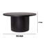 Table basse ronde en bois massif Ansel-151265090-151320253