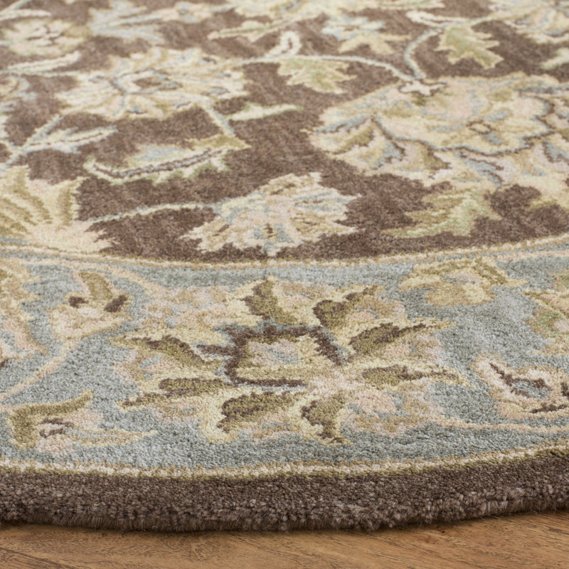 Cranmore Hand Tufted Wool Oriental Rug, Oval 7'6" x 9'6"