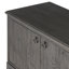 Console média Alden - chêne noir usé