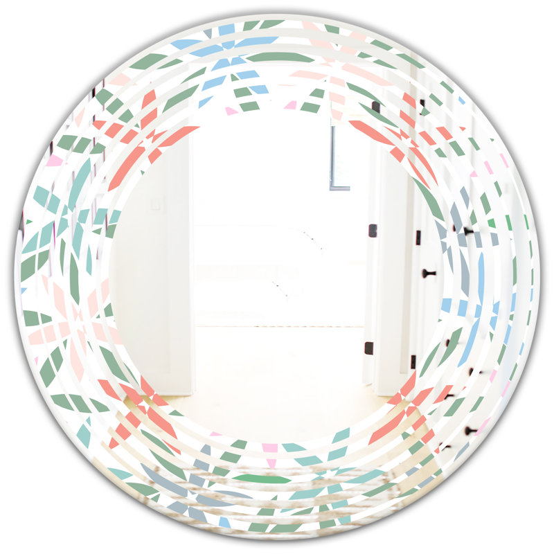 Miroir mural Space Rhombus, H 31,5 po x l po