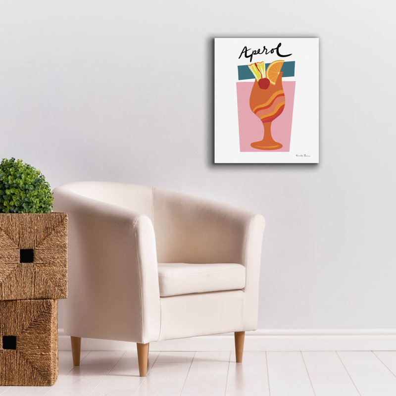  «Colorful Cocktail 4» par Farida Zaman, art mural sur toile, 20 po x 24 po