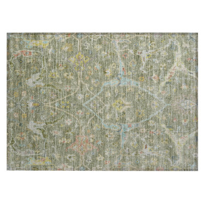 Machine Washable Indoor/Outdoor Leavittsburg ACN2232 Global Rug