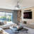 Modern Stainless Steel Silver Ceiling Fan-622825941