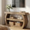 Farmhouse Tv Stand For 70-inch Tv, 63" Entertainment Centre With Storage, Modern Media Console Table For Living Room, Bedroom