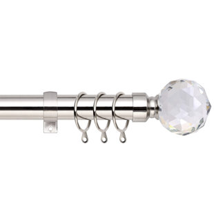 Adjustable Single Curtain Pole
