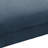 Maelina Upholstered Navy Square Corduroy Ottoman with Solid Wood Legs, Ottoman Modular Part For Sectional Sofa-697625580