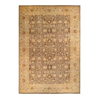 Classic One-of-a-Kind 12' 4" X 17' 10" Hand Knotted Area Rug