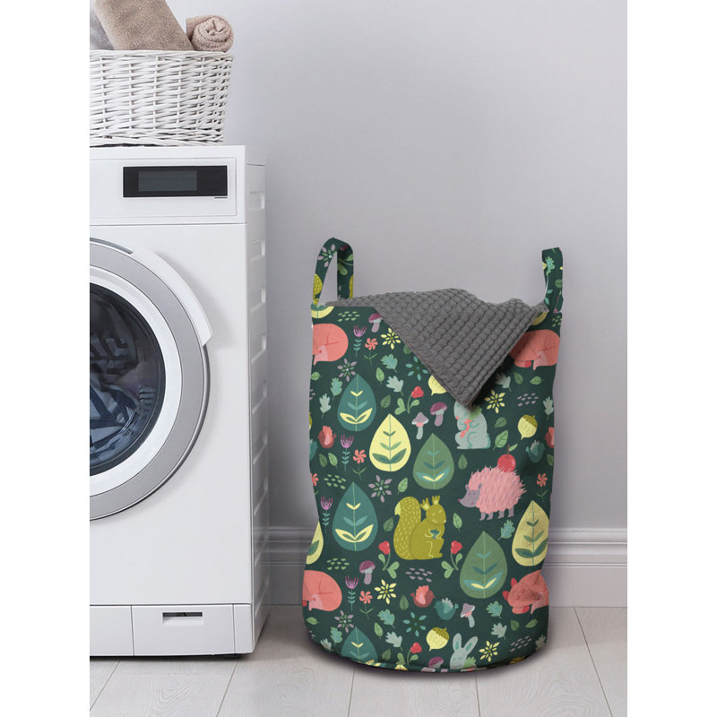 Fabric Laundry Bag with Handles