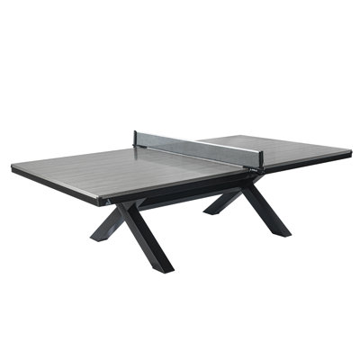 Joola Brighton Table Tennis and Dining Combo Table, Office Ping Pong Table with X-legs