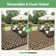 Shimeek Reversible Black / Brown Waterproof Outdoor Mat