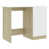 White/Sonoma Oak