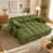 Velours vert sélectionné