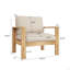 Ensemble de chaises d'extérieur avec coussins (ensemble de 2)