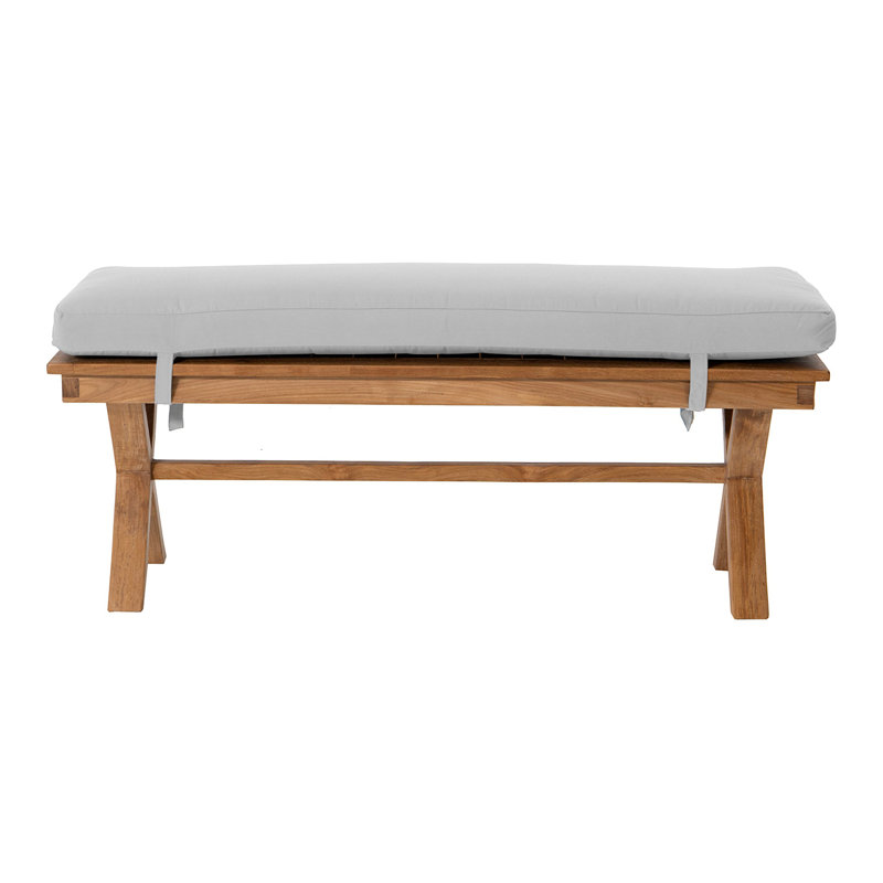 Burra Outdoor Teak Bench, Natural