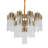 Kelsch 16 - Light Tiered Chandelier with Glass Accents-25953422