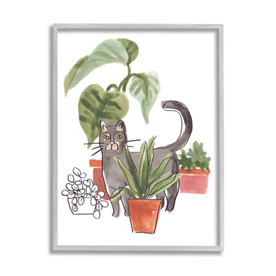 Monstera tropical par Grey