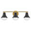Éclairage pour meuble-lavabo Joss & Main Celica-985784549